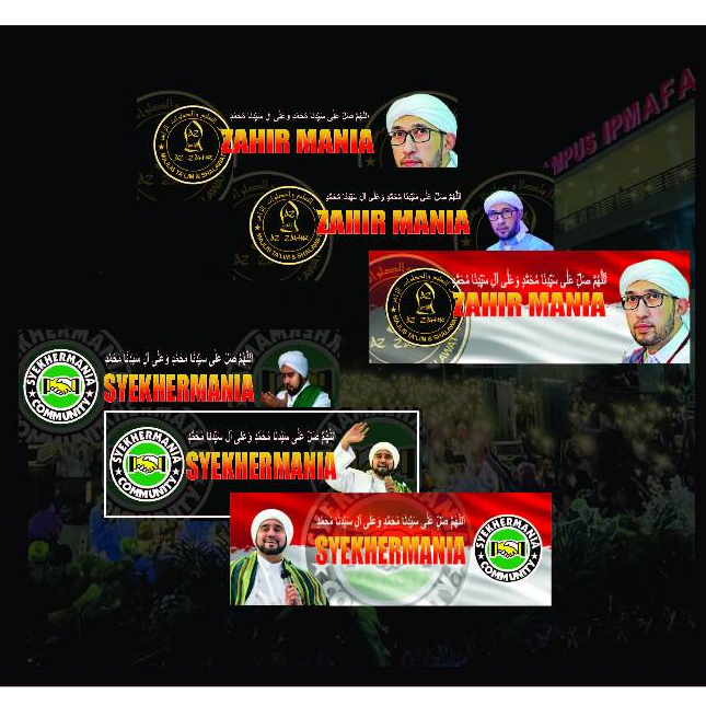 

stiker sholawat zahir mania & syeher mania 3 pcs