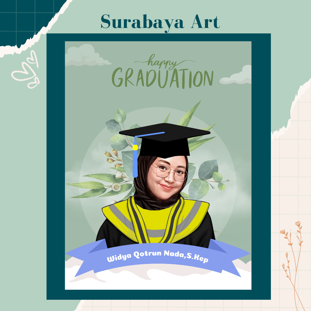 hadiah wisuda foto art