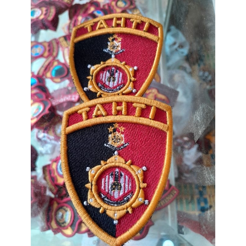 LOGO TAHTI POLRI TIMBUL 3D