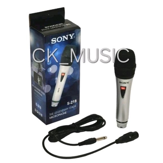MIC KABEL SONY 218 ,MIC SONY SN218 ,MICROPHONE SONY S218 ,MIC MURAH ,MIC SONY