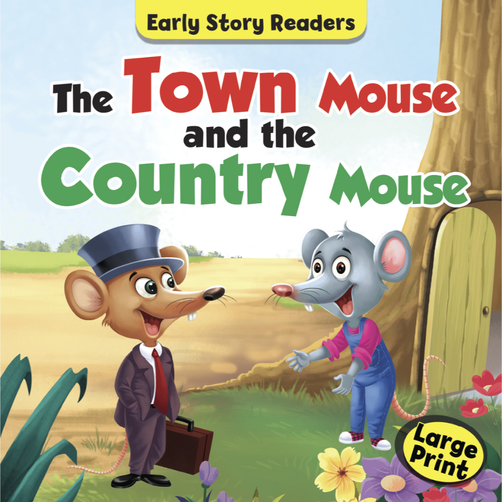 [Mind To Mind] English Story Book - Early Story Readers Preschool/Baby - The Town Mouse and the Coun