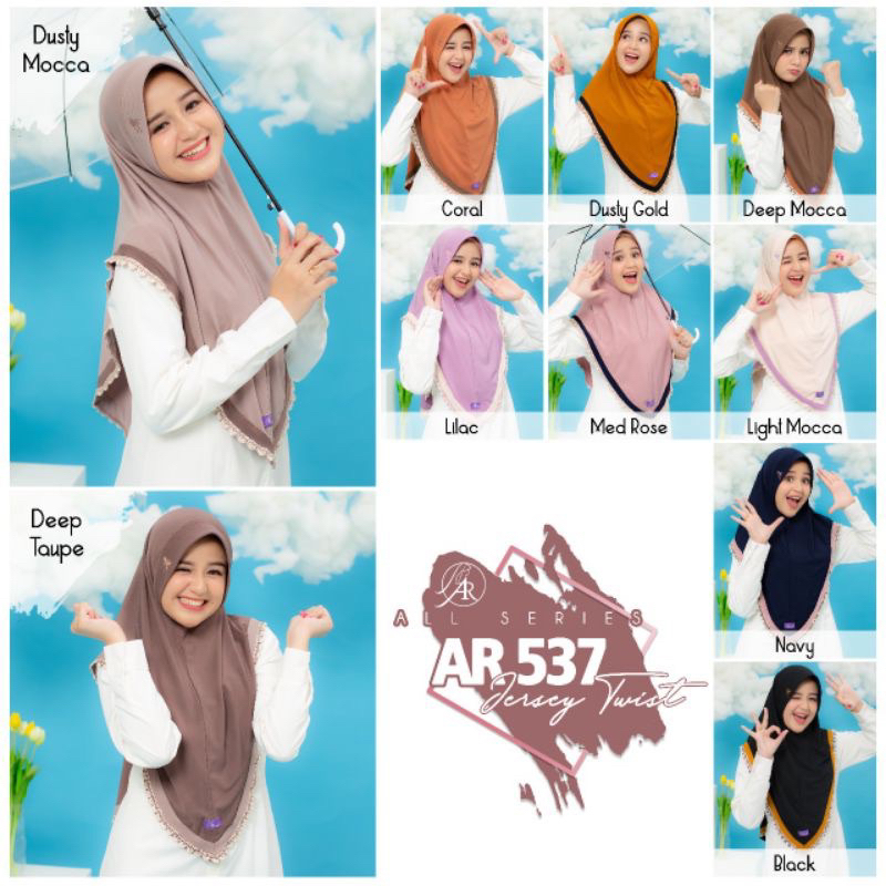 promo Hijab jilbab Ar 537 by Arrafi