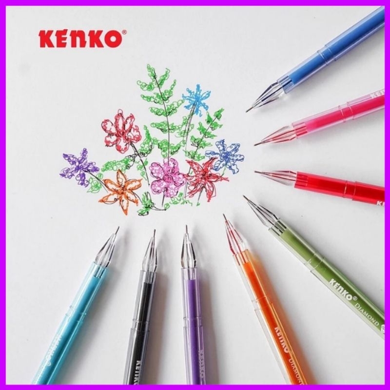 

PEN GEL KENKO WARNA WARNI DM10058 ALAT TULIS ECER MURAH GRATIS ONGKIR KETAPANG KALBAR