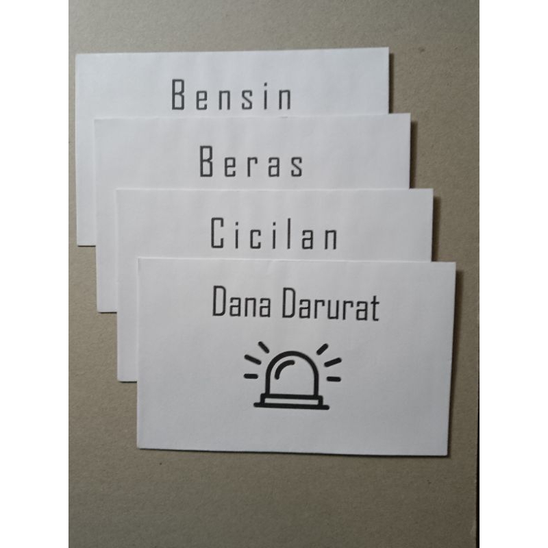 

Amplop Kategori Menabung