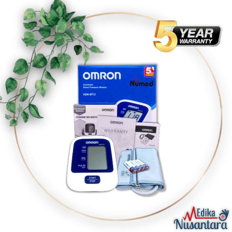 LARIS MANIS Omron Blood Pressure Monitor HEM 8712 / Tensimeter Digital Original Omron HEM8712 / Alat