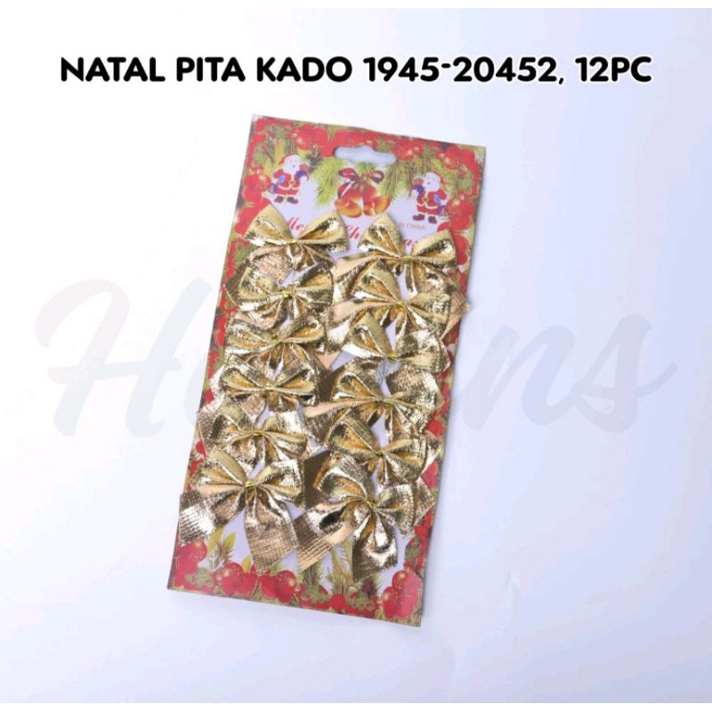 

Natal Pita Kado isi 12pcs