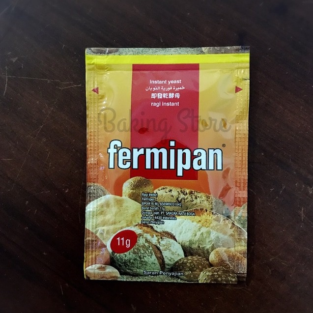 

Terlaku. Ragi Kering Fermipan 4x11gr !- Diskon Promo