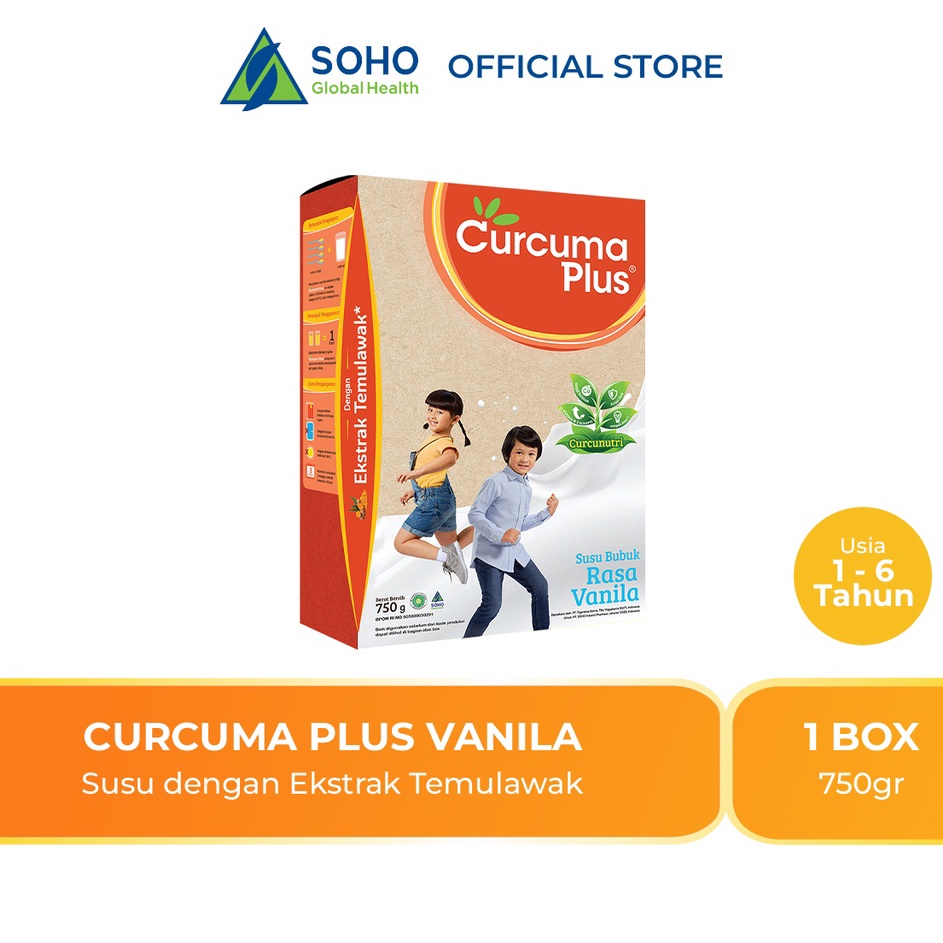 

Ready Stok Curcuma Plus Susu Bubuk Tambah Nafsu Makan Ekstrak Temulawak Vanilla 750g Stok Banyak