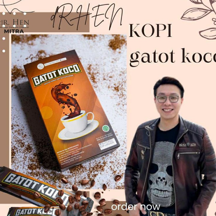 

Terupdate Kopi Gatot Koco by dR. Hen 1 sachet Laris