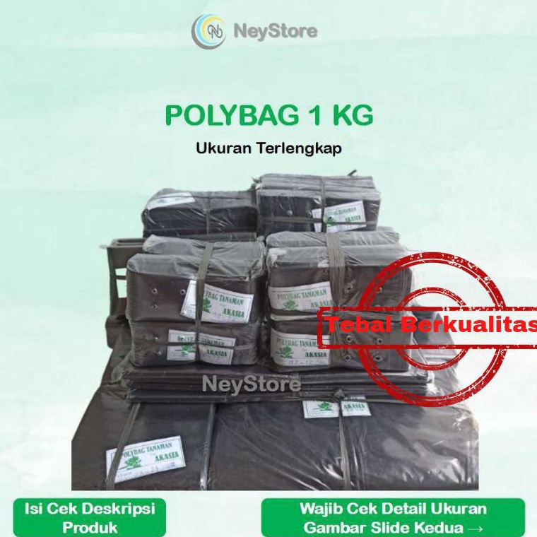 

[KODE B4H5] Polybag Polibag 1kg Ukuran 10x12 12x12 12x15 15x15 15x20 18x18 20x20 25x25 30x30 35x35 40x40 50x50