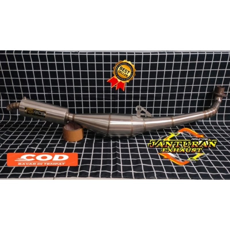 Knalpot Standar Racing Fiz-R Stainless