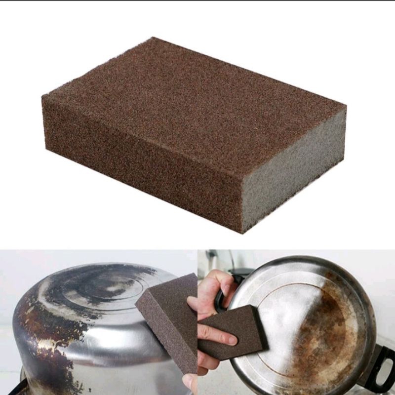 spons ajaib pembersih kerak panci