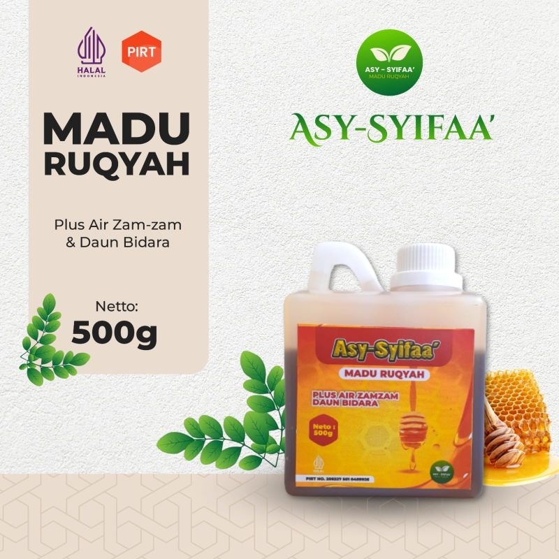 

Madu Ruqyah Asy Syifa untuk keluhan Fisik dan Non Fisik