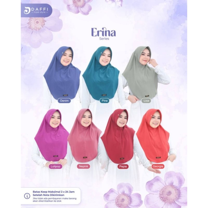 HIJAB DAFFI ERINA PAD SYAR'I