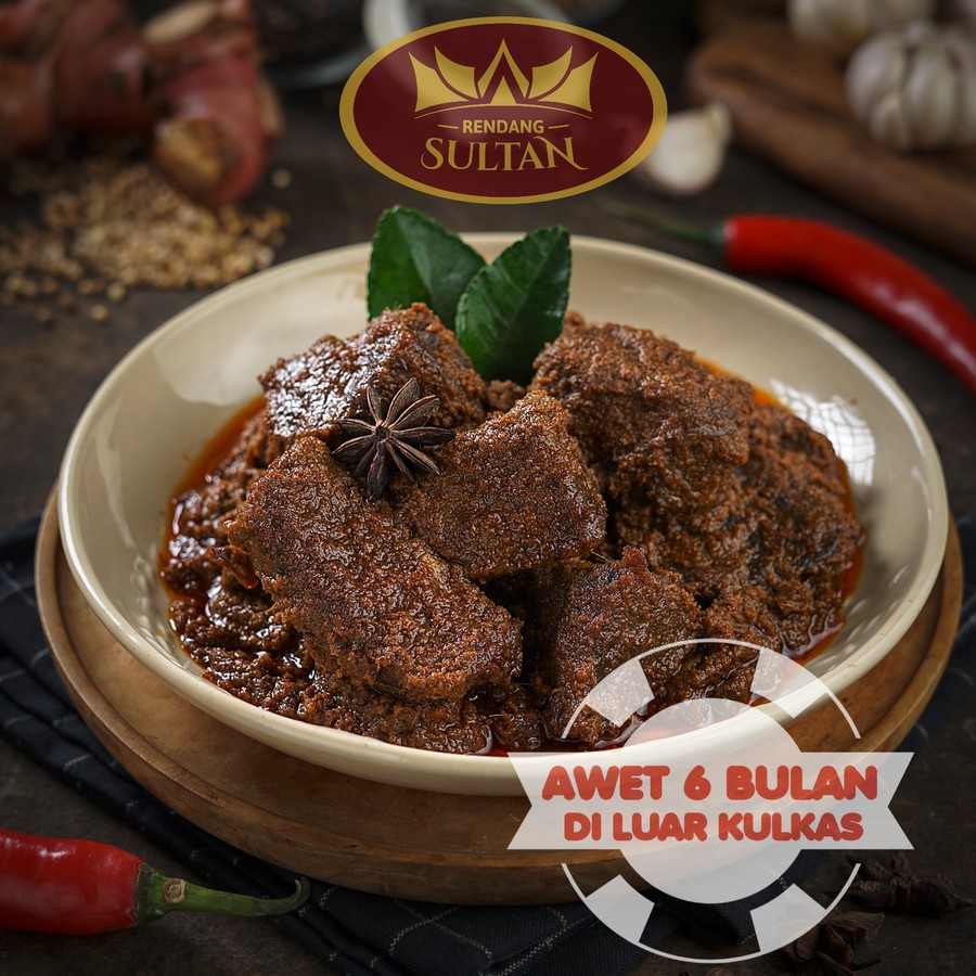 

Rendang kemasan daging sapi rendang sapi rendang sultan instan 100gr VIRAALLL