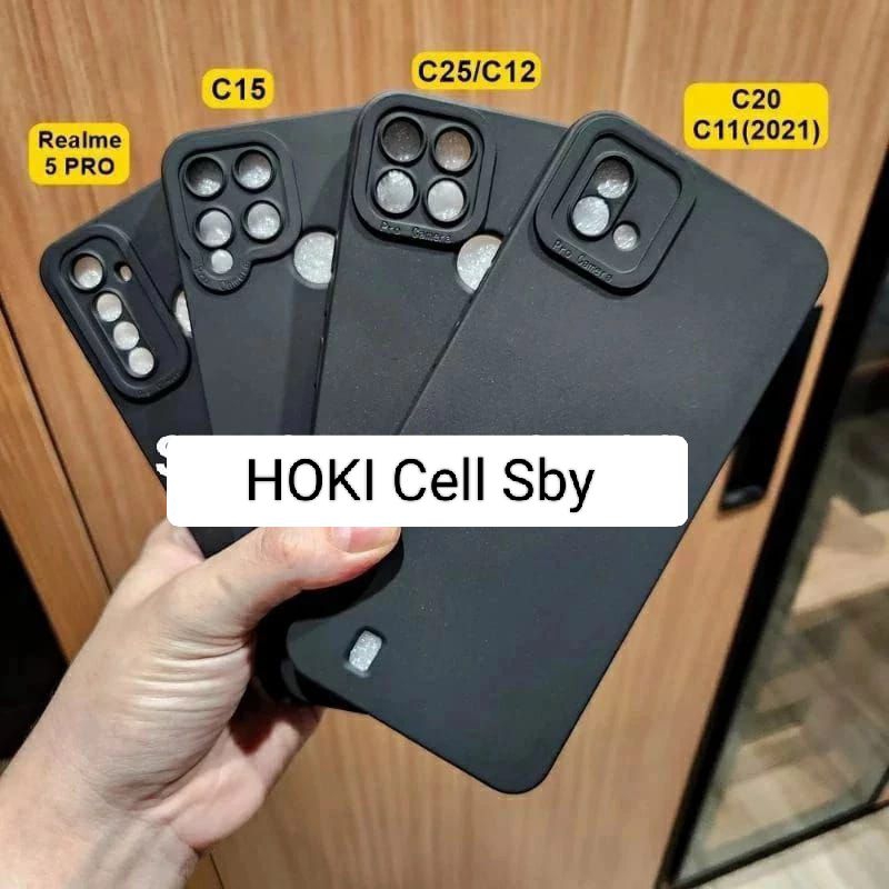 Softcase /Slikon hp Realme 5 Pro/C15/C25/C12/C20/C11 2021 Candy Case Full Color Slikon TPU