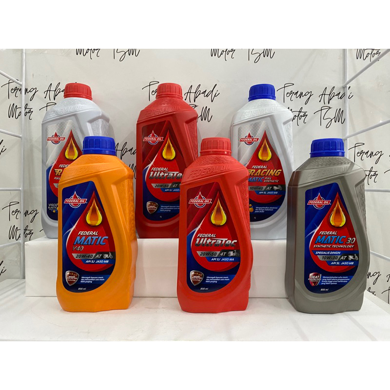 Oli Ultratec Federal 4T, Matic, Matic Racing, Racing Original