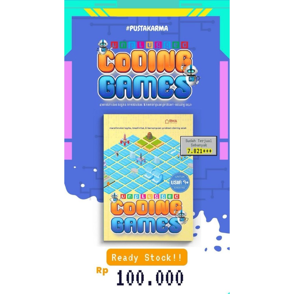 Buku Anak Unplugged Coding Games