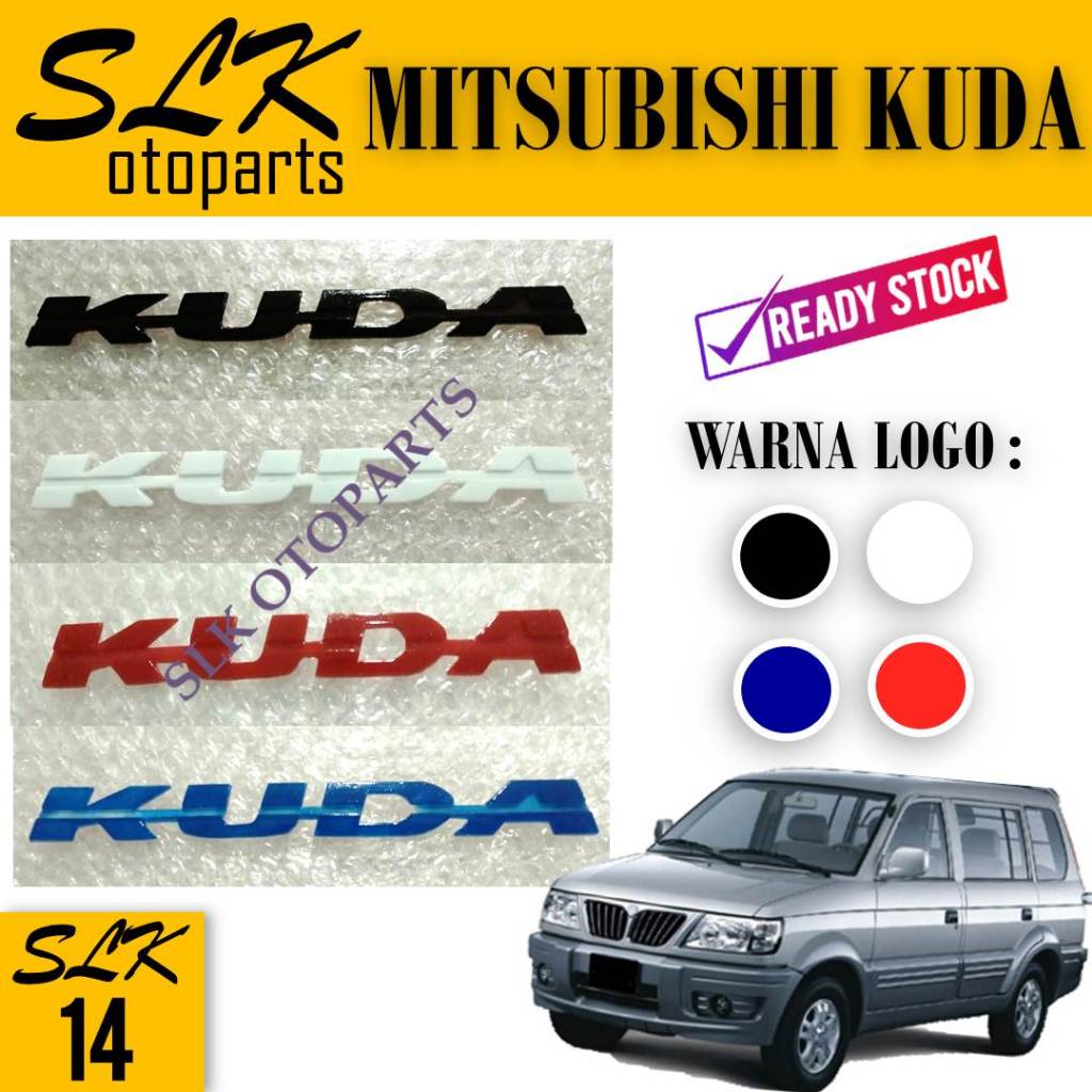 SLK221- Emblem Logo, Tulisan Mobil Mitsubishi Kuda