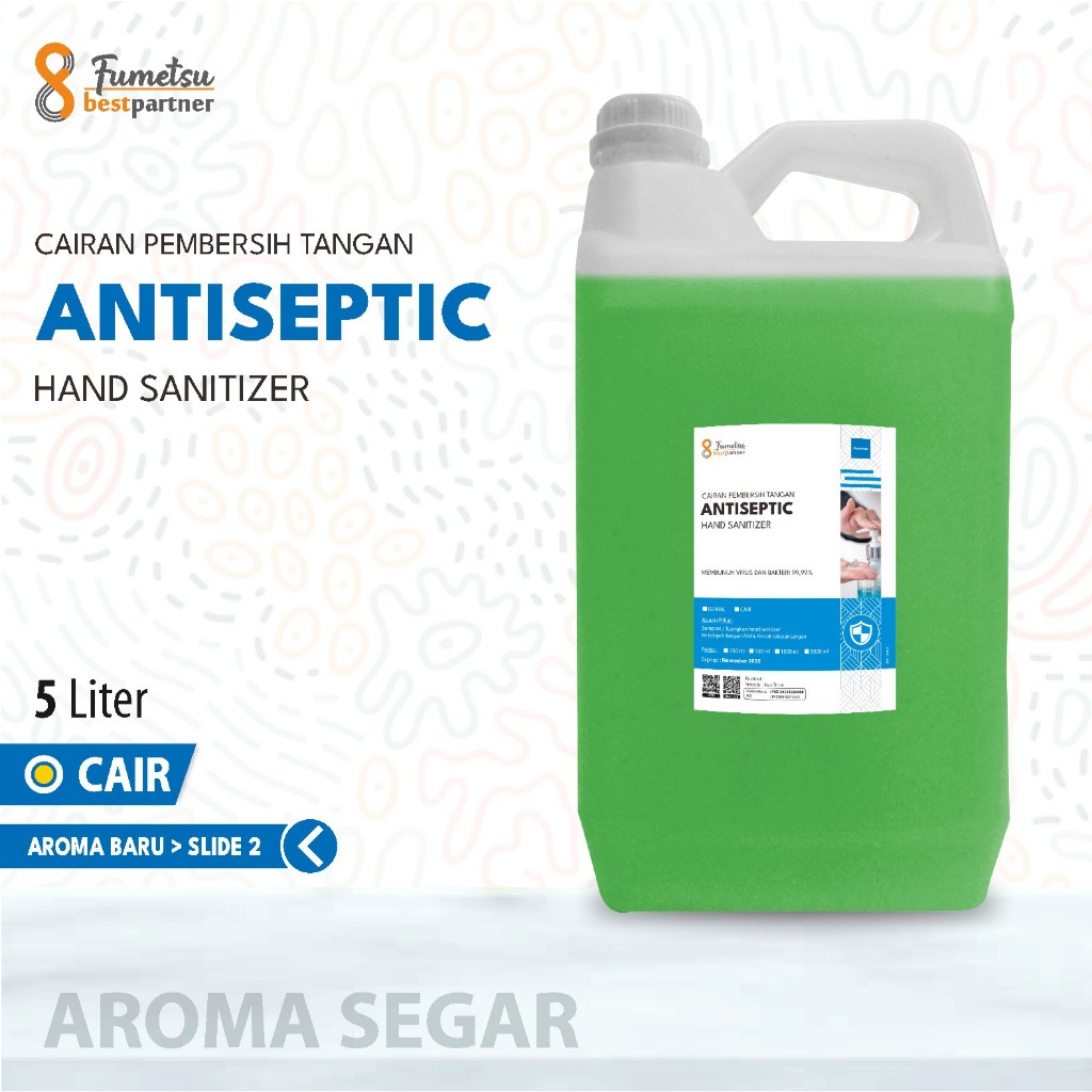 Hand Sanitizer • CAIR MINT 5 Liter Jerigen