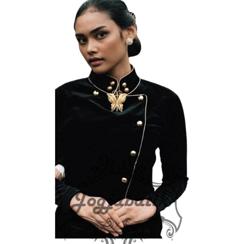 Kebaya Janggan Surjan Beludru Dasiyah Dian Sastro (Bonus Bros)