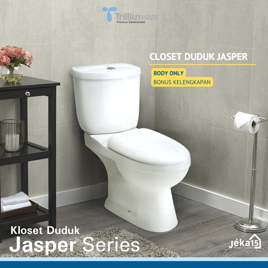 TRILLIUNWARE JASPER CLOSET DUDUK TWO PIECE