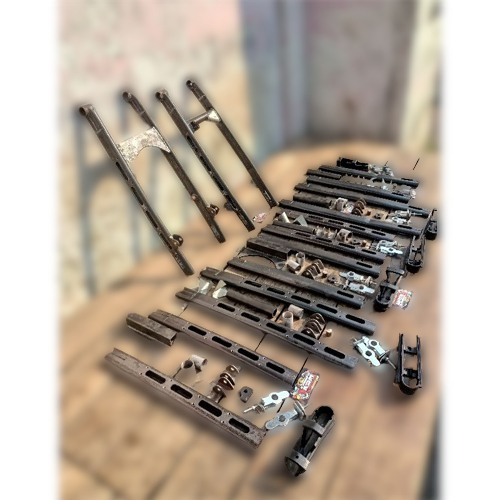 Bahan Swing Arem Model W175 Pipa Polos AITECH Racing (Belum Las) PNP Megapro Tiger GL 100 CB C70 Swi