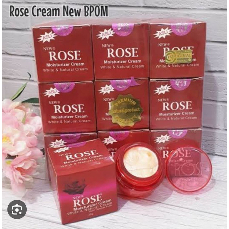 [Lusinan] CREAM ROSE BPOM || Rose Moisturizer cream