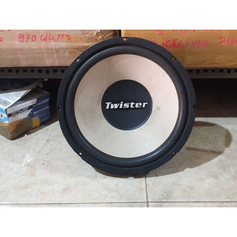 Subwoofer TWISTER tws124 singel voice coil 300watts