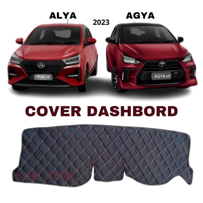 Cover Alas Dashboard Mobil Agya/Ayla 2023 Pelindung Dashboard Mobil