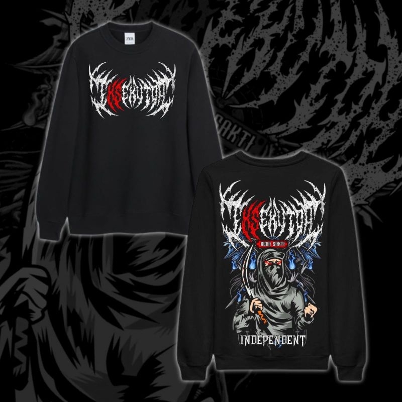 Sweater Kera Sakti Eksekutor Independen Desain Terbaru Dan Kekinian Sablon Anti Luntur