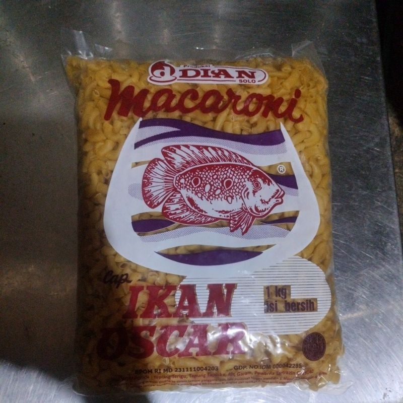 MAKARONI DIAN CAP IKAN OSKAR 1KG