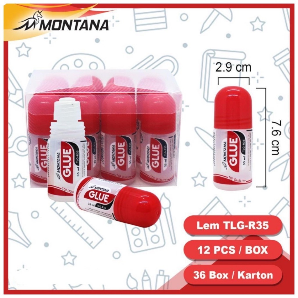 

Montana Liquid Glue 35 ml | Lem Cair TLG-R35