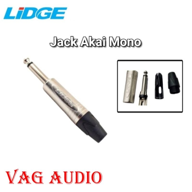 JACK AKAI MONO, JACK CANON XLR FEMALE MALE, JACK CANON FEMALE MALE