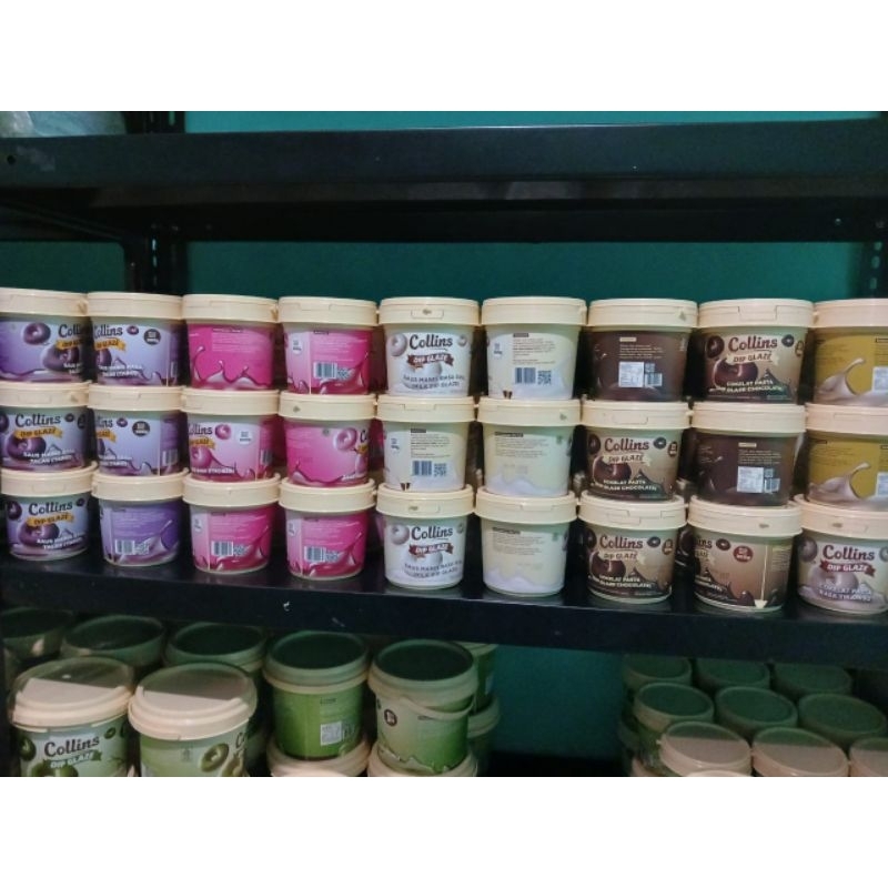 

Collins dip glaze 300 gram (All Varian)