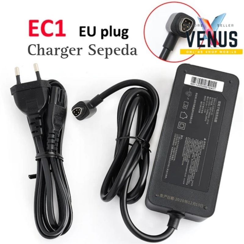 Charger Adapter for Xiaomi Mijia Qicycle EC1 Sepeda Listrik Electric