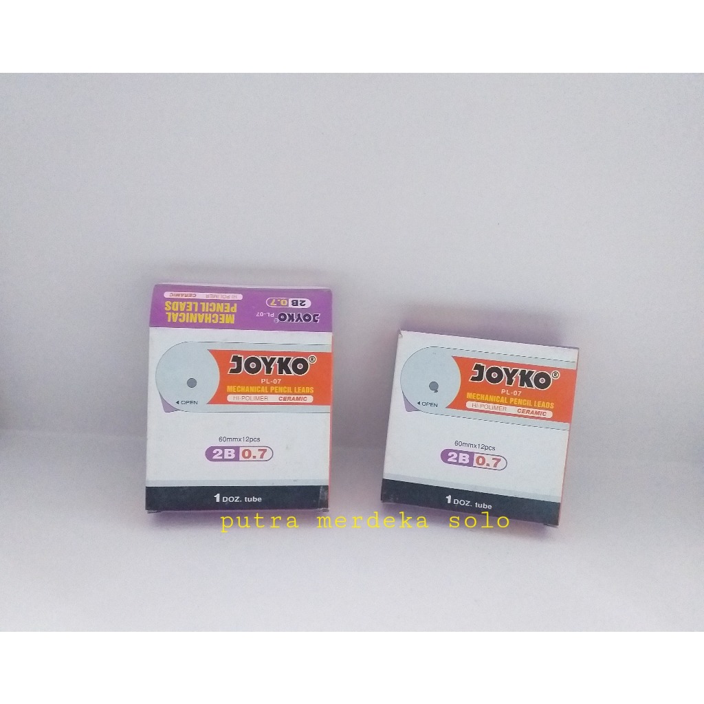 

Isi Pensil Mekanik 0.7 mm JOYKO / Pencil Lead JOYKO 2B / PL 0.7