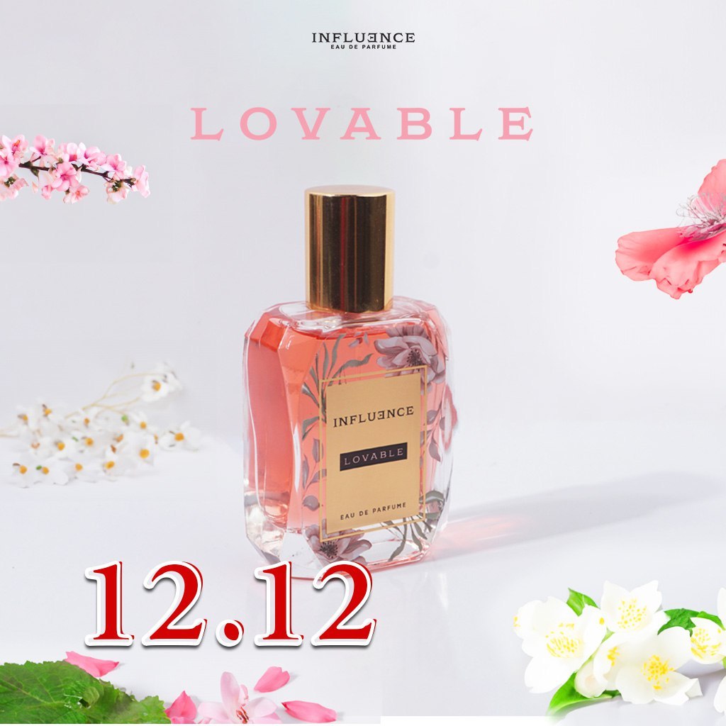 INFLUENCE Lovable Parfum Eau De 50ml Parfum Wanita