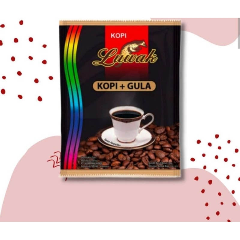 

Kopi Luwak Hitam Sachet 25 gr isi 15 pcs