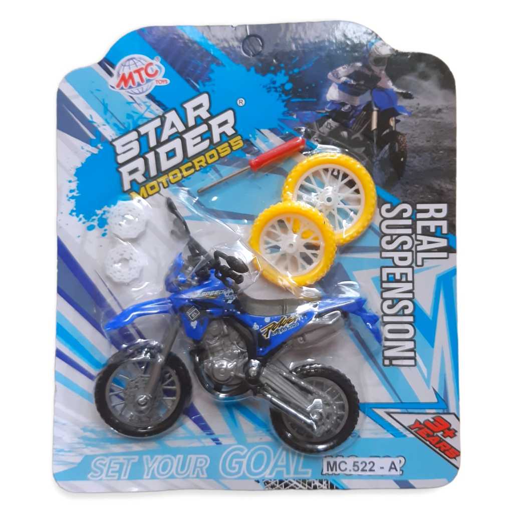 MAINAN MOTOR CROSS / MAINAN MOTOR CROS / MINIATUR MOTOR WR / MOTOR TRAIL / CROSS METALIK / CROSS BEN
