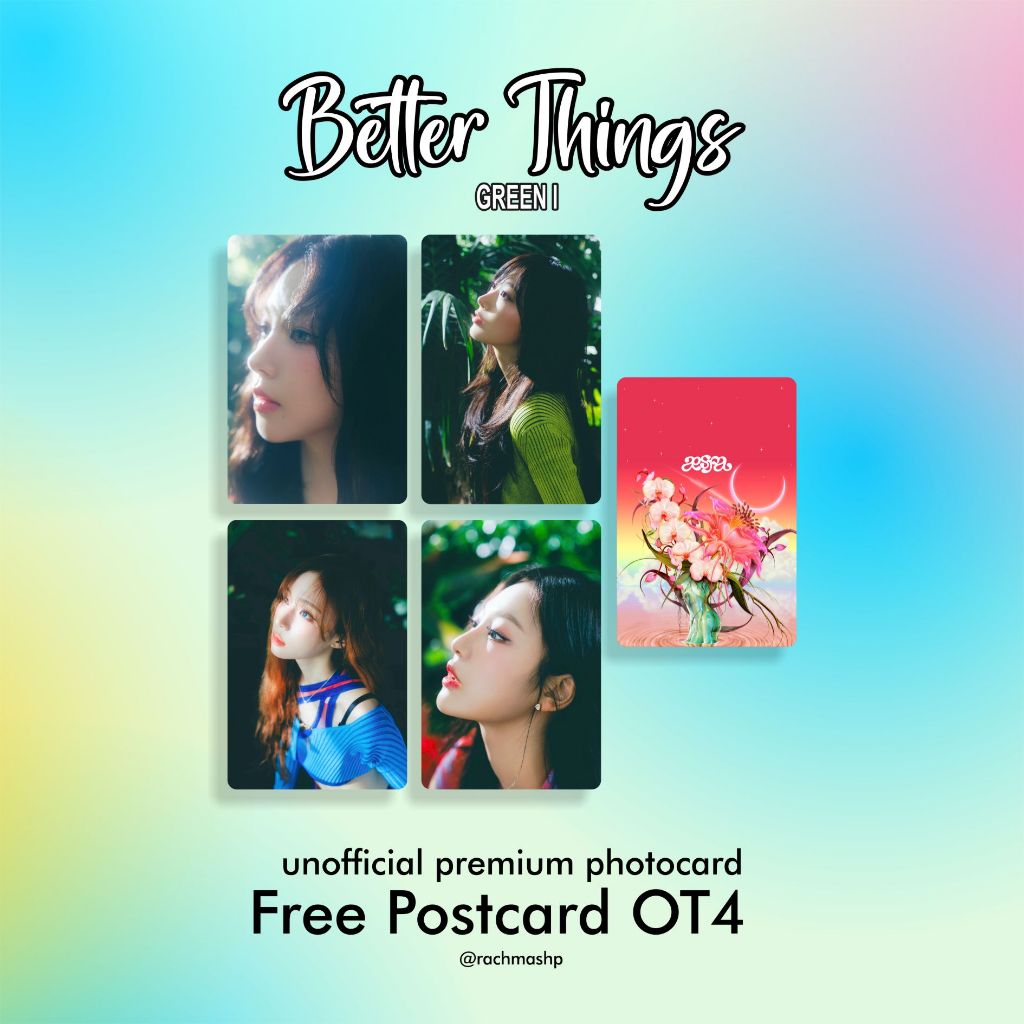 PHOTOCARD/PC Better Things Part I aespa  - Unoff