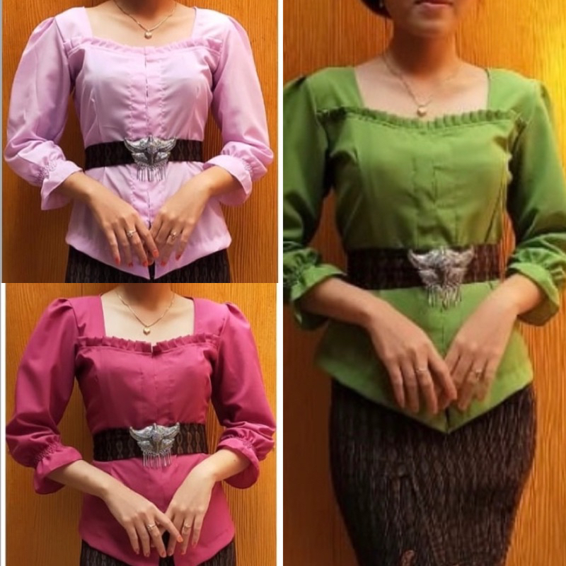 KEBAYA SABRINA PIPIL/KEBAYA BALI TERBARU