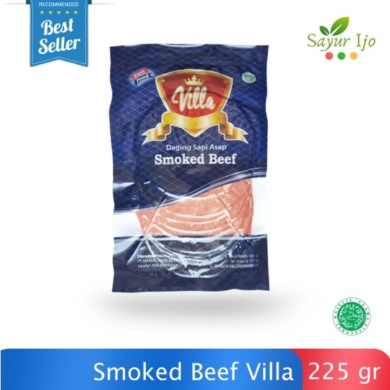 

KEMFOOD Smoked Beef Villa 225 Gram Fresh Frozen Daging Sapi Asap Iris Premium