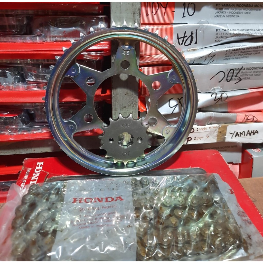 GEAR SET CBR 150 R (GEAR 46) ASLI HONDA 06401- K45-N01