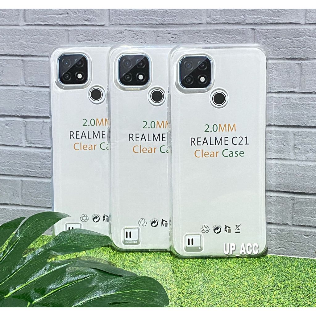 Clear Case REALME C21 Original Case Bening Tebal REALME C21 Original