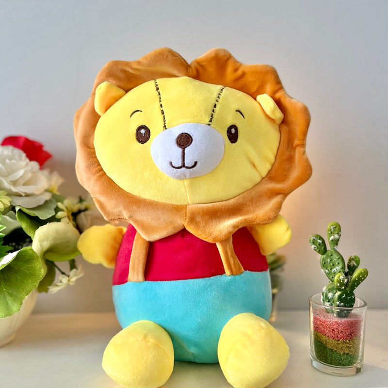 BLESS KIDS / PLUSH TOYS / SOFT TOYS / BONEKA LION / BONEKA SINGA / BONEKA LION CUTE / BONEKA LION IM