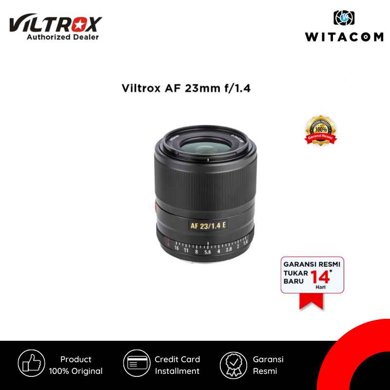 Lensa Viltrox AF 23mm f/1.4 E STM for Sony E-Mount - Garansi Resmi