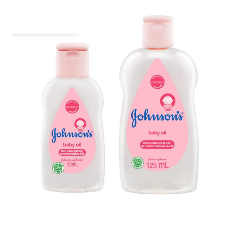 Johnson's Johnson baby oil 50ml 125ml