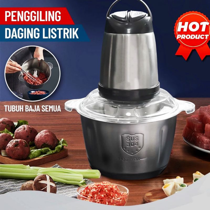 Blender Daging Stainless 2 Liter / Blender Capsule Quatre / Blender Kapsul Quatre / Blender Press Se