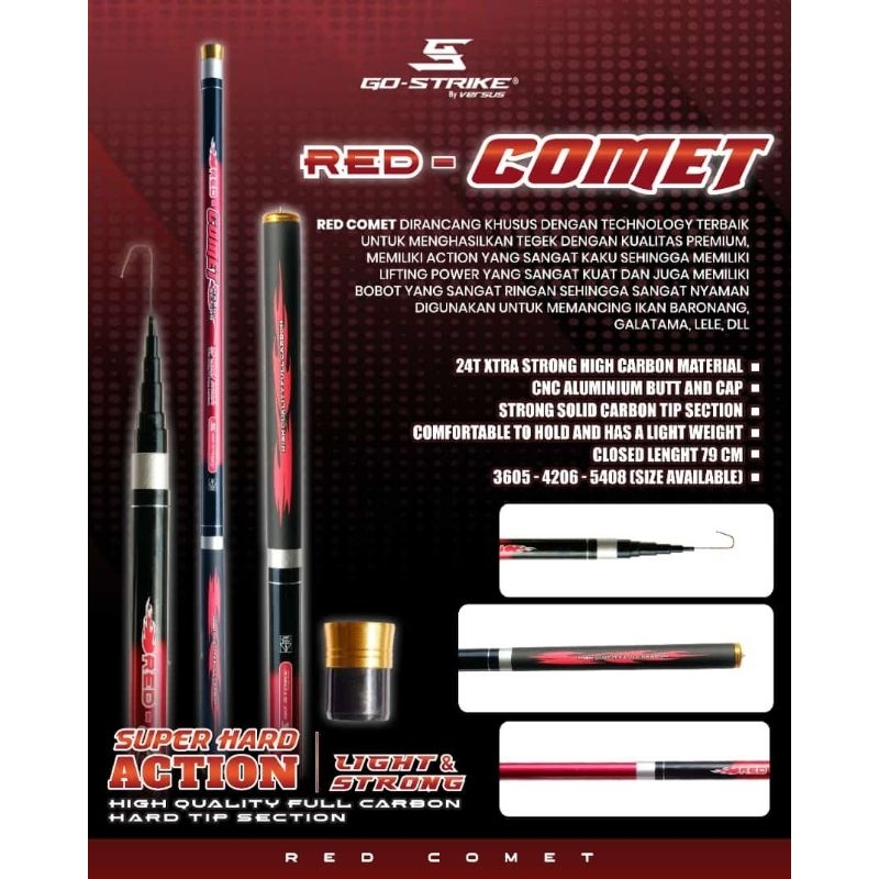 Tegek Gostrike Red Comet (KAKU) 360,450,540